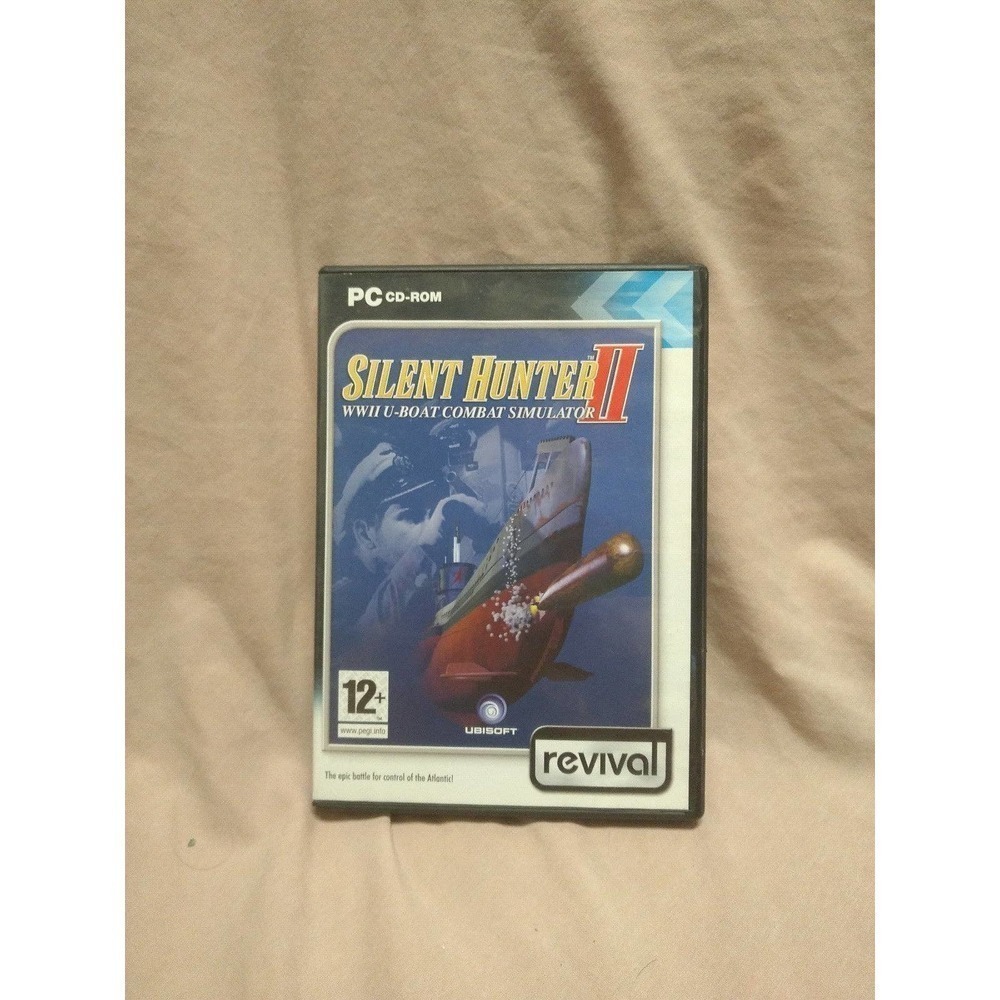 Silent Hunter II WW II U-Boat Combat Simulator PC Game Pal Version